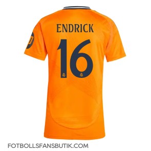 Real Madrid Endrick #16 Replika Bortatröja Damer 2024-25 Kortärmad